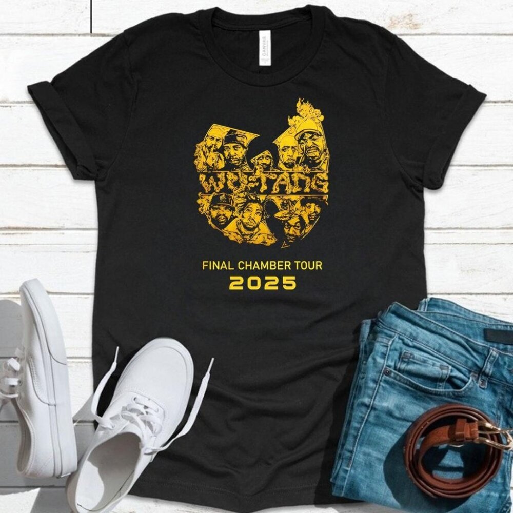 Wu-Tang Clan Final Chamber Tour 2025 Shirt – Retro Hip Hop Logo Tee 17
